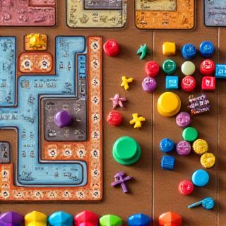 Bild für Brettspiele Kategorie: Bunte Spielbretter und Figuren